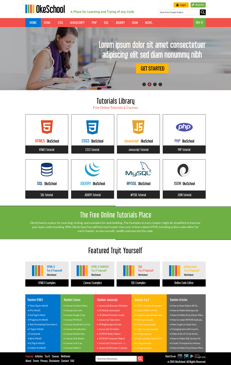 Web Design by Smart-tech solution for OkeSchool.com | Design #5336439