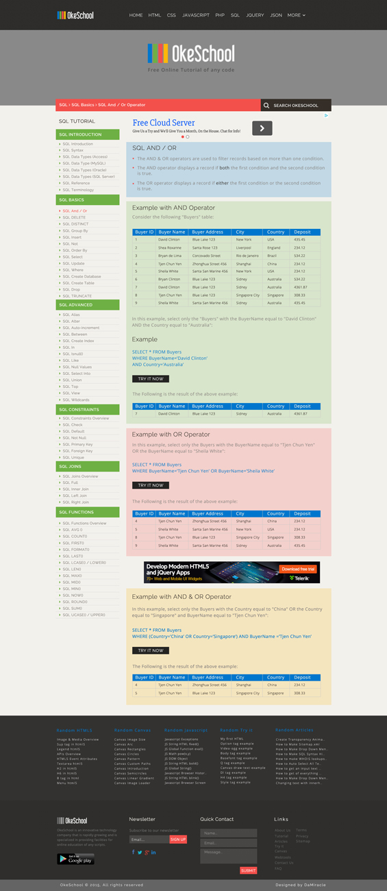 Web Design by Da Miracle for OkeSchool.com | Design #5334196