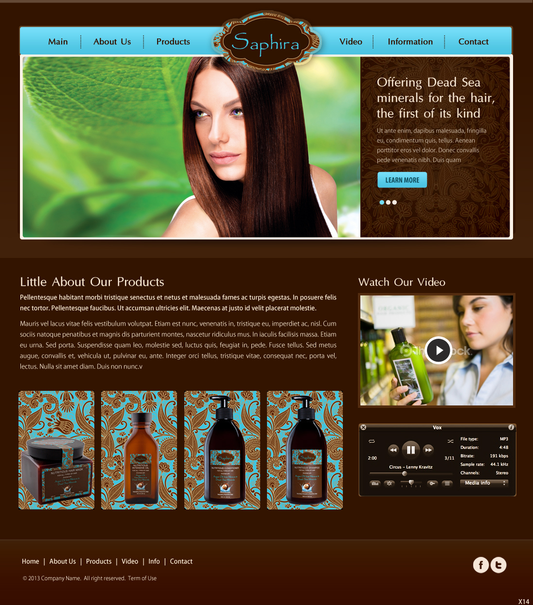 Web Design by pb for this project | Design #1478616
