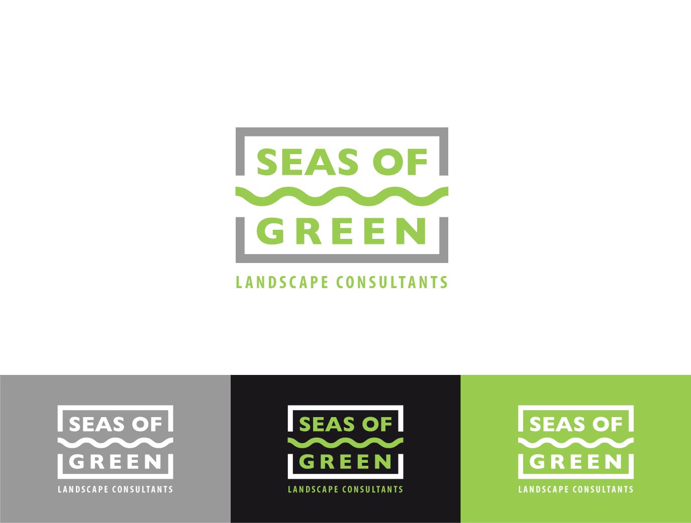 Logo Design by wonderland for Seas of Green CC | Design #5285289