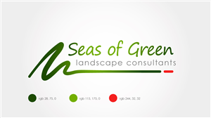 Logo Design by Alexander Leo for Seas of Green CC | Design #5284946