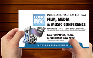 Film, Media, and Music Conference | Design de Carte Postale par Ushan sampath