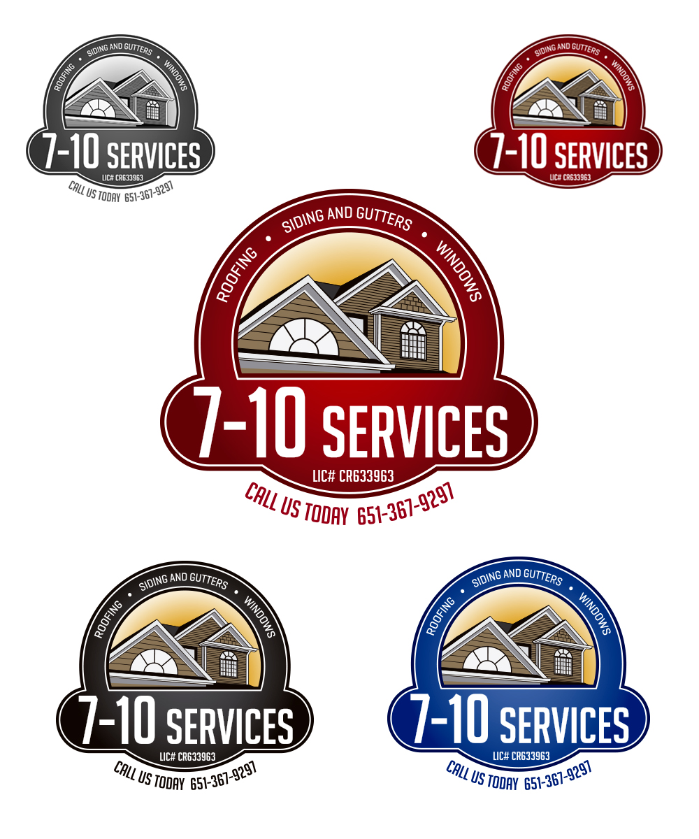 Logo Design by StudioD™ for 7-10 Services | Design #1511423