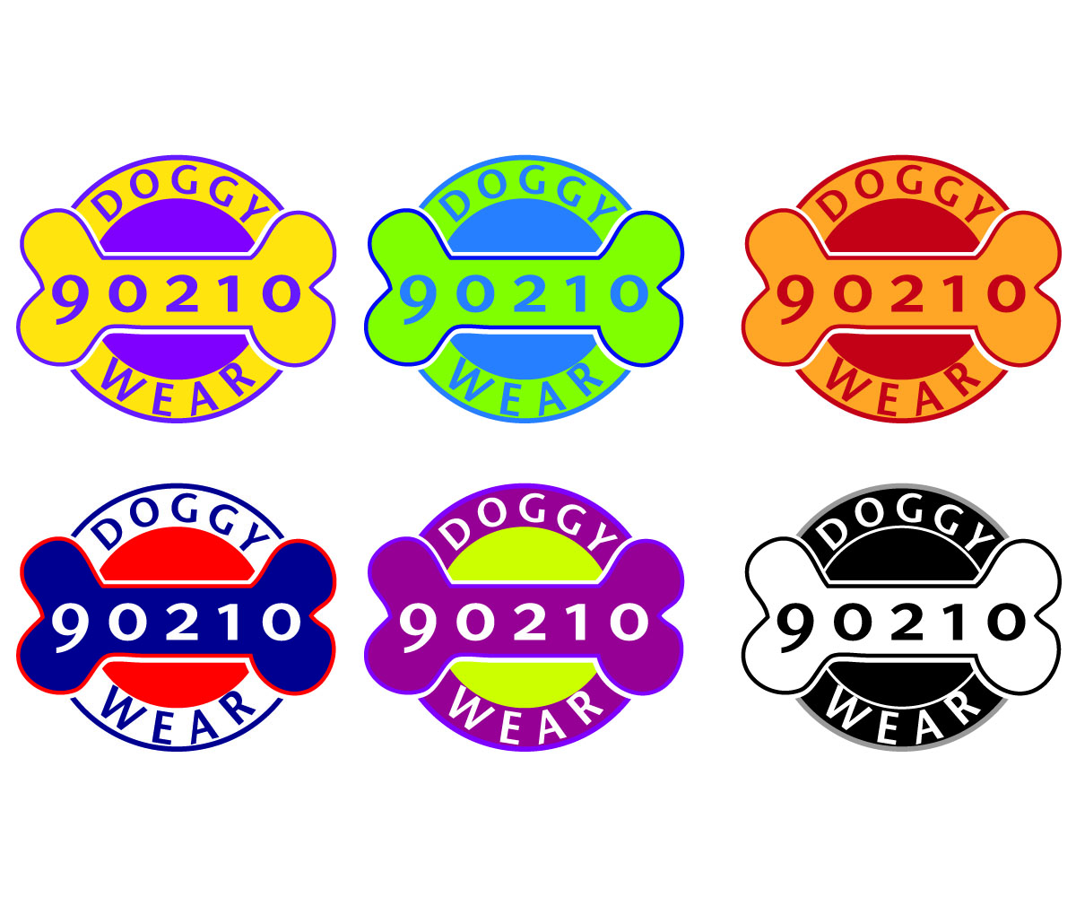 Logo Design by PoBoyDesign for Doggywear 90210 | Design #1537588