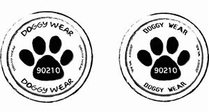 Logo Design by Joyi for Doggywear 90210 | Design: #1487576
