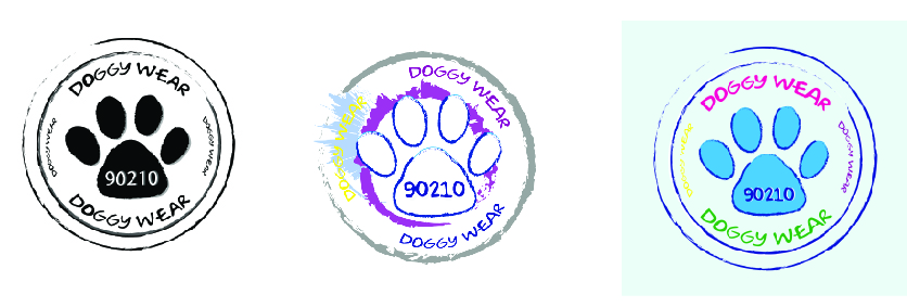 Logo Design by Joyi for Doggywear 90210 | Design #1496152