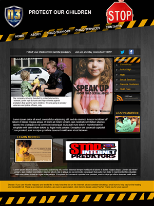 Web Design by vondon for N3 | Design: #1525496