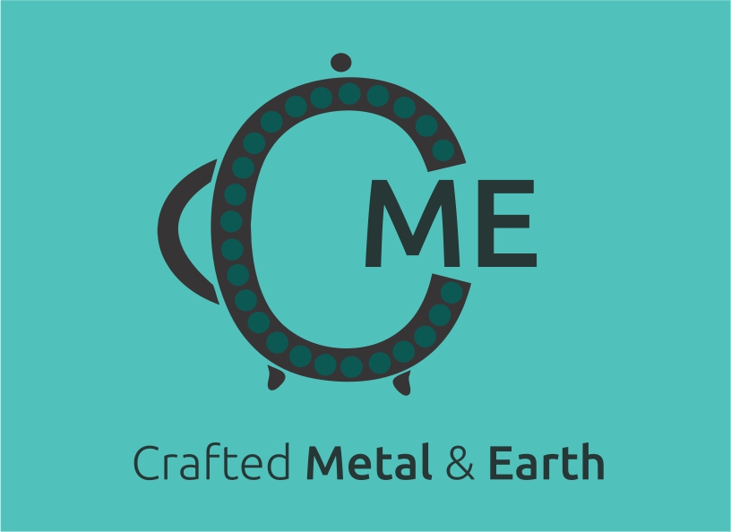 Logo Design by Mandarina for Crafted Metal and Earth | Design #1501921