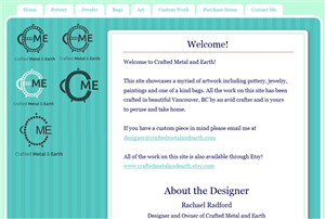 Diseño de Logo por Mandarina para Crafted Metal and Earth | Diseño: #1501926