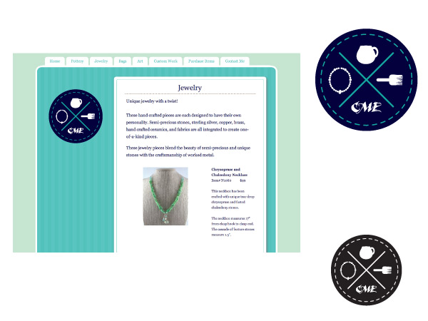 Logo Design by one44 Design Studio for Crafted Metal and Earth | Design #1486826