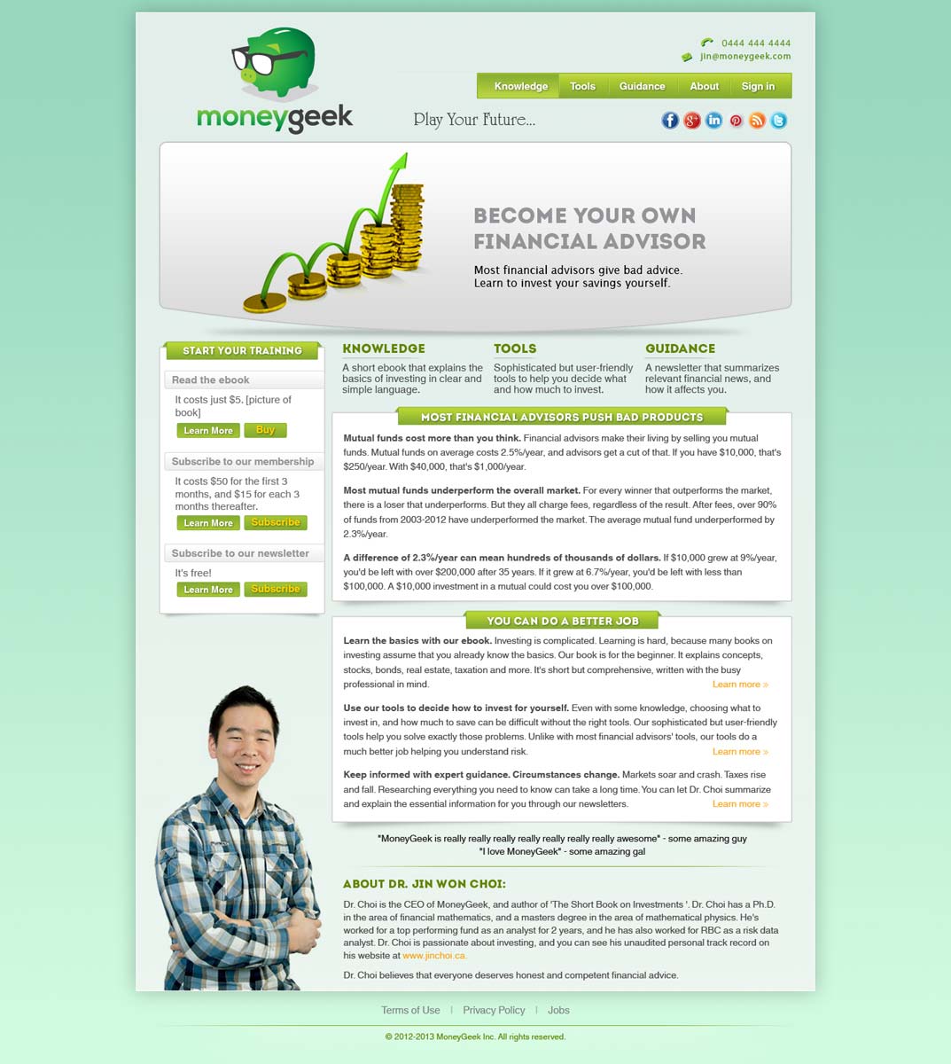 Web Design by Vincent for this project | Design #1474658