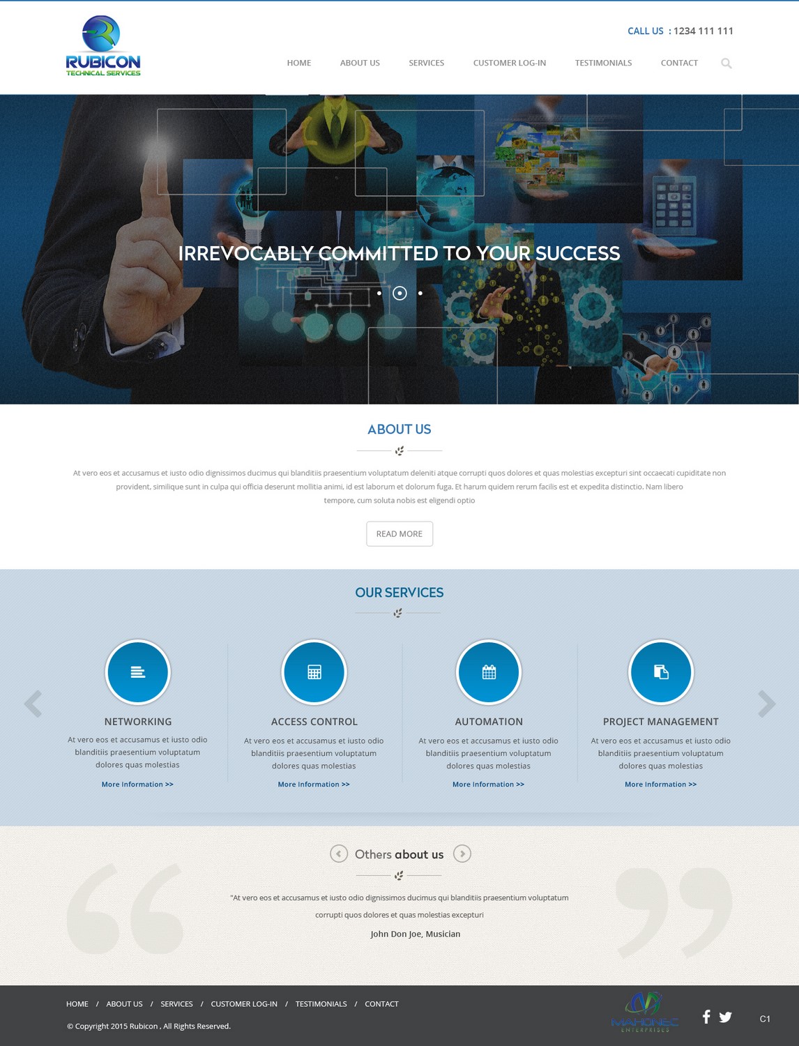 Web Design by pb for Mahonec Enterprises | Design #5315843