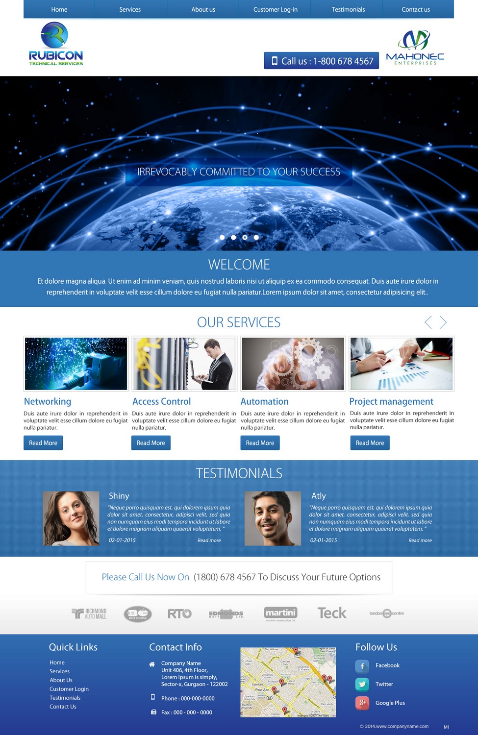 Web Design by pb for Mahonec Enterprises | Design #5315866