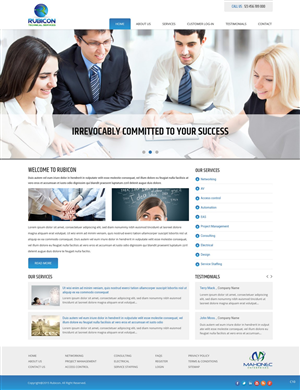 Web Design by pb for Mahonec Enterprises | Design: #5315877