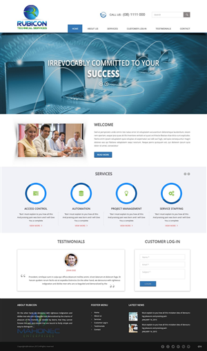 Web Design by pb for Mahonec Enterprises | Design: #5315892