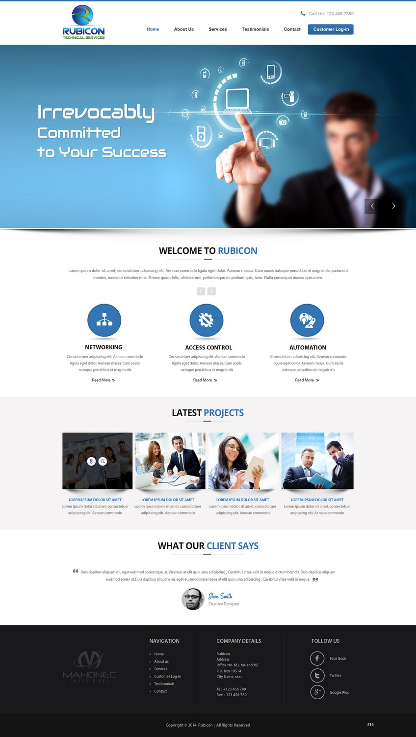Web Design by pb for Mahonec Enterprises | Design #5315903
