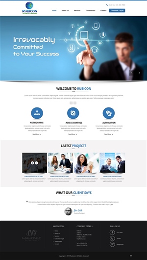Web Design by pb for Mahonec Enterprises | Design: #5315903
