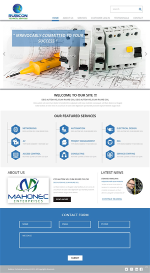 Web Design by pb for Mahonec Enterprises | Design: #5315912