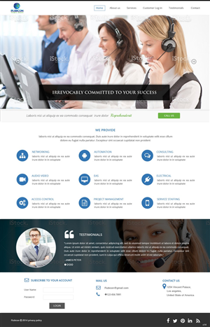 Web Design by pb for Mahonec Enterprises | Design: #5315915