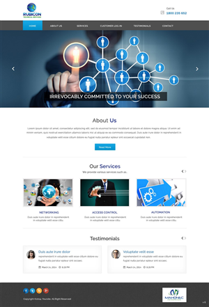 Web Design by pb for Mahonec Enterprises | Design: #5315916