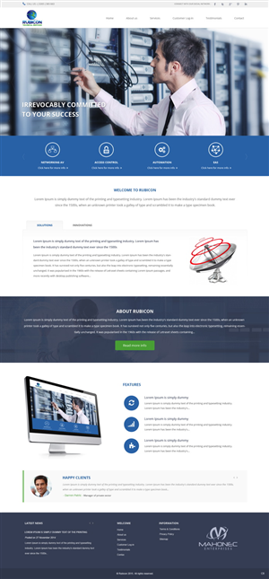 Web Design by pb for Mahonec Enterprises | Design: #5315941