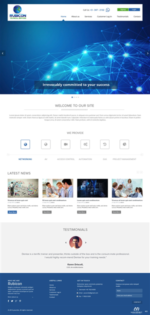 Web Design by pb for Mahonec Enterprises | Design: #5315944