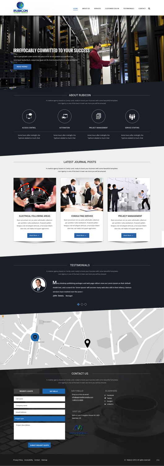 Web Design par pb pour Mahonec Enterprises | Design #5315948