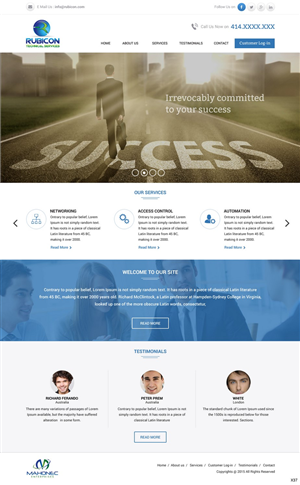 Web Design by pb for Mahonec Enterprises | Design: #5328153