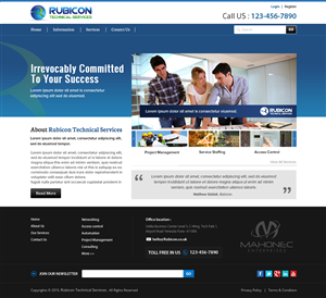 Web Design by OM for Mahonec Enterprises | Design: #5353247
