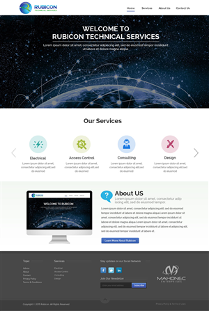 Web Design by OM for Mahonec Enterprises | Design: #5377193
