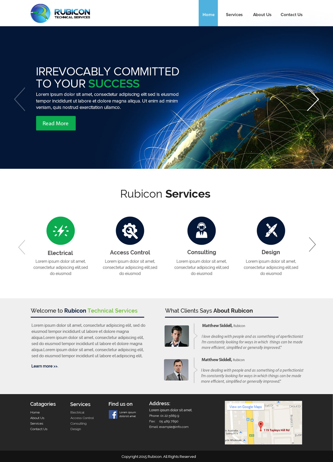Web Design by OM for Mahonec Enterprises | Design #5377203