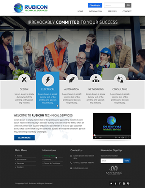 Web Design by OM for Mahonec Enterprises | Design: #5377247