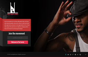 Landing Page Design by pb for Lunakidz music | Design: #5289595