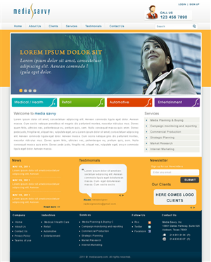 Web Design by rajesh prn for Atomic Design & Consulting | Design #293250