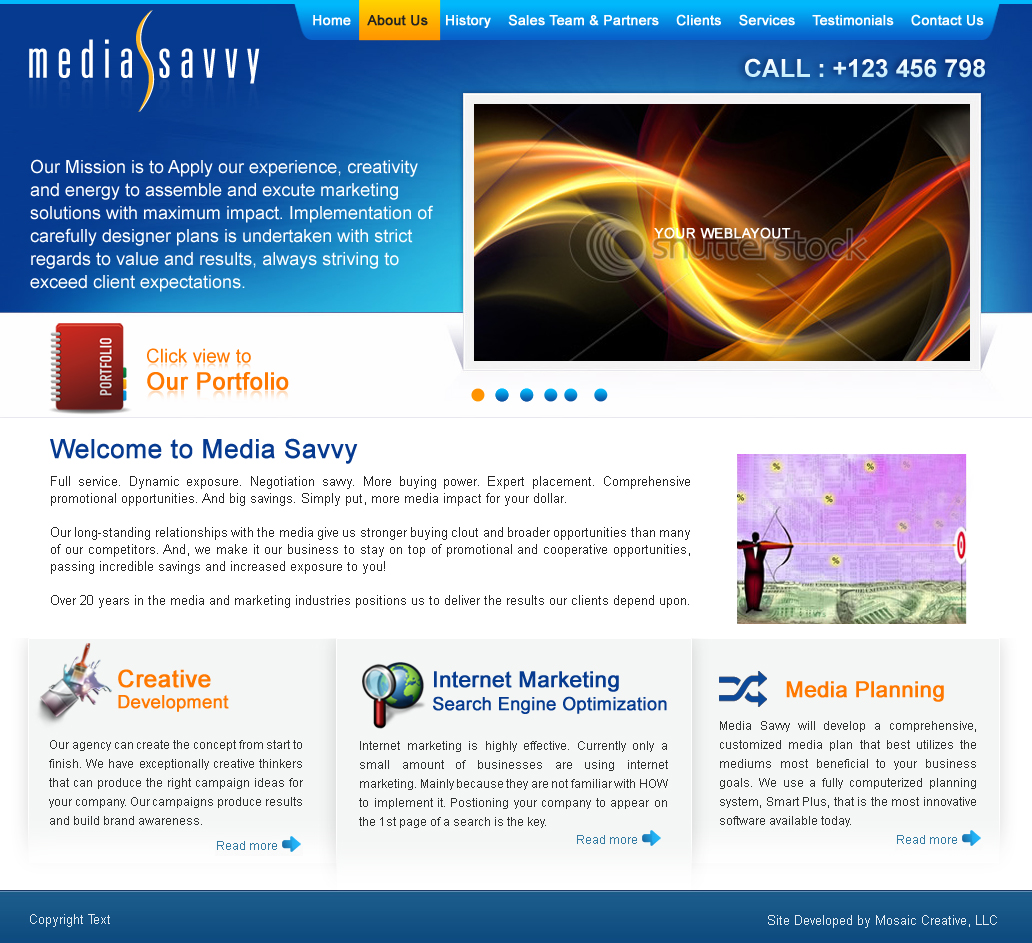Web Design by Best Design Hub for Atomic Design & Consulting | Design #300209