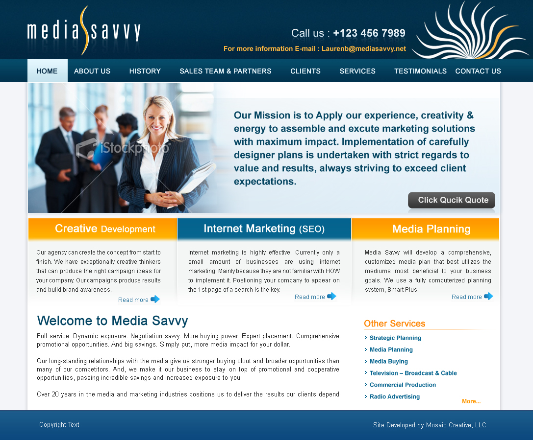 Web Design by Best Design Hub for Atomic Design & Consulting | Design #300460