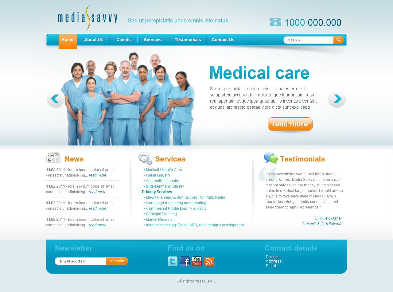 Web Design by MauxDesign for Atomic Design & Consulting | Design #295218
