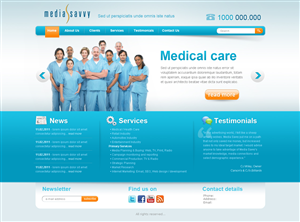 Web Design by MauxDesign for Atomic Design & Consulting | Design #295224