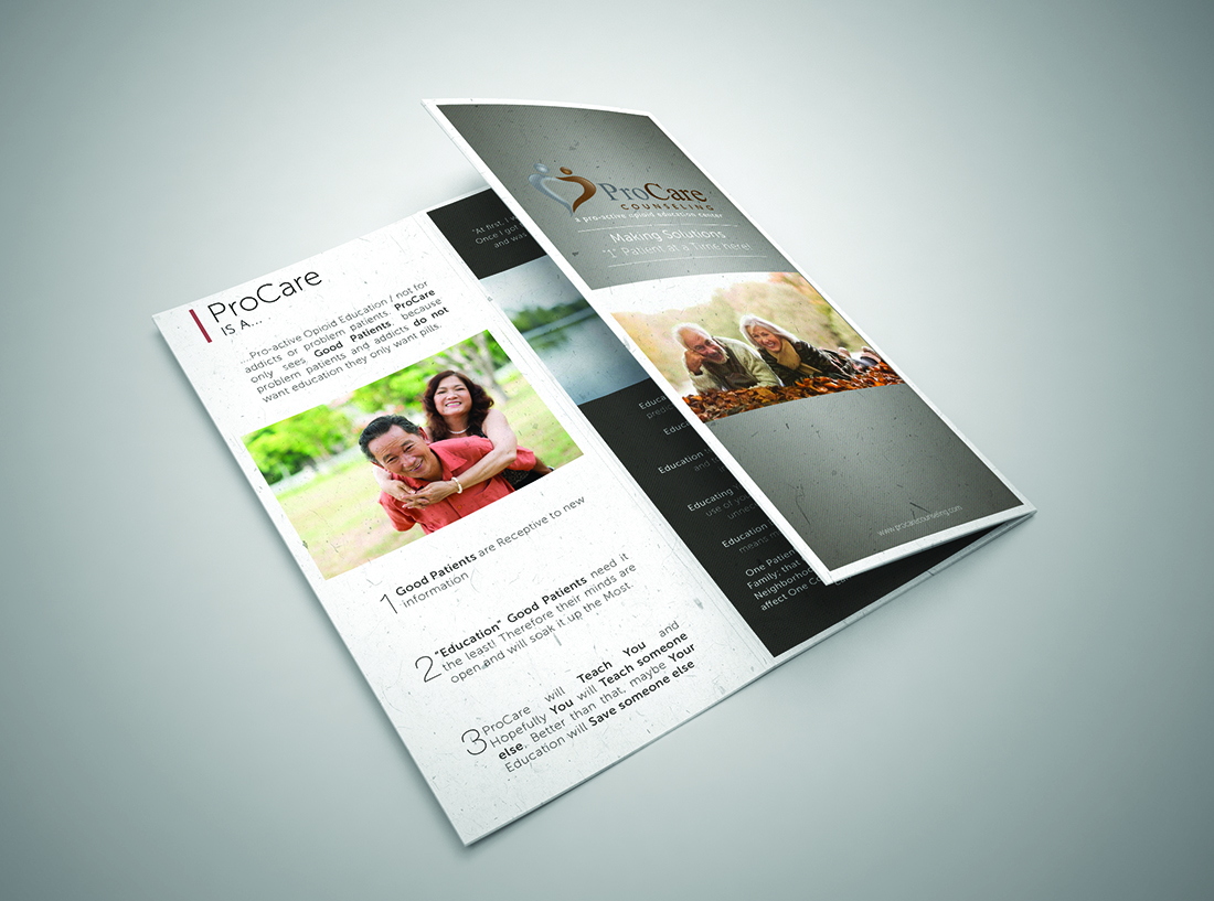 Broschüren-Design von media_naranja für Pro Care Counseling | Design #5301075