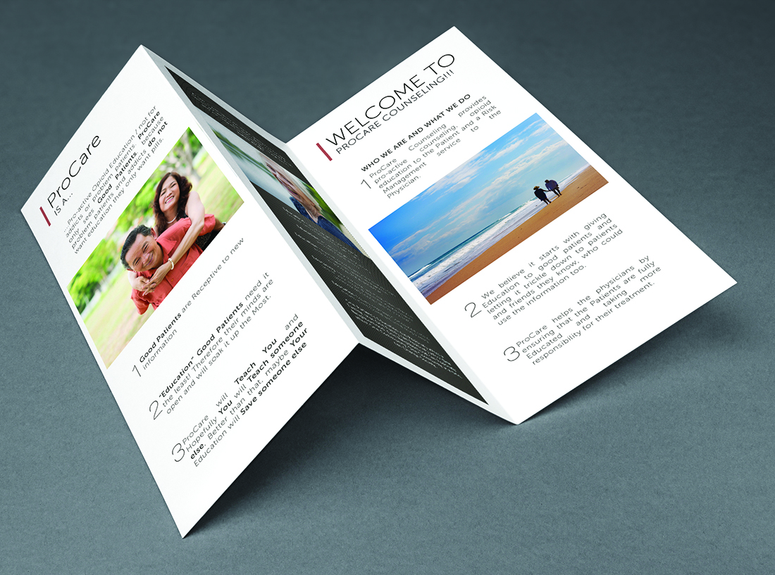 Brochure Design by media_naranja for Pro Care Counseling | Design #5301083