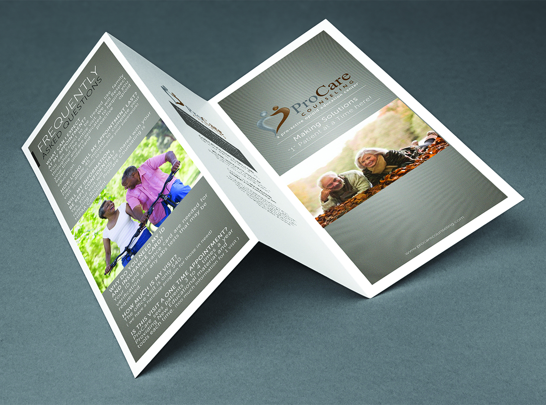 Brochure Design by media_naranja for Pro Care Counseling | Design #5301089
