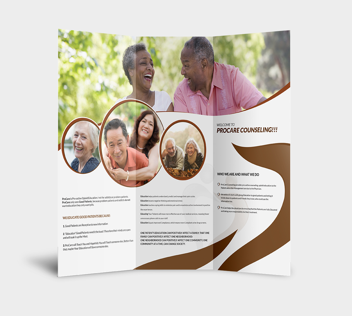 Broschüren-Design von ThemeDesk Technology für Pro Care Counseling | Design #5296668