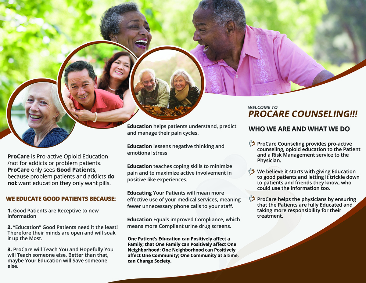 Brochure Design by ThemeDesk Technology for Pro Care Counseling | Design #5302560