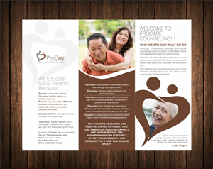 Brochure Design by cb1318 for Pro Care Counseling | Design: #5302179