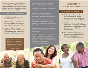 Brochure Design by Squaredot for Pro Care Counseling | Design: #5299634