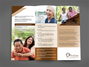 Brochure Design by MilM for Pro Care Counseling | Design: #5297906