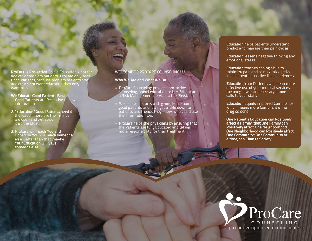 Brochure Design by barinix for Pro Care Counseling | Design #5296806