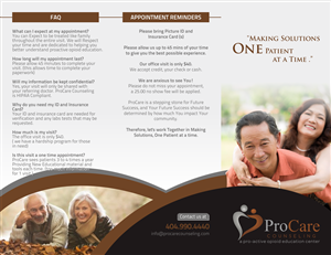Brochure Design by barinix for Pro Care Counseling | Design: #5296911