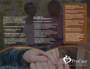 Brochure Design by barinix for Pro Care Counseling | Design: #5297028