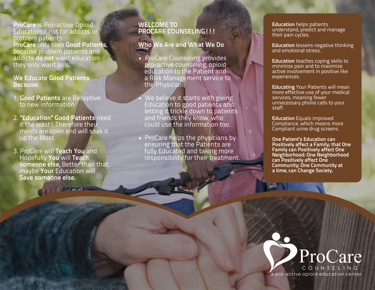 Brochure Design by barinix for Pro Care Counseling | Design #5298199